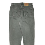 LEVI'S Mens Relaxed Grey Denim Medium Wash W31 L30 Casual Cotton Blend Zip Jeans