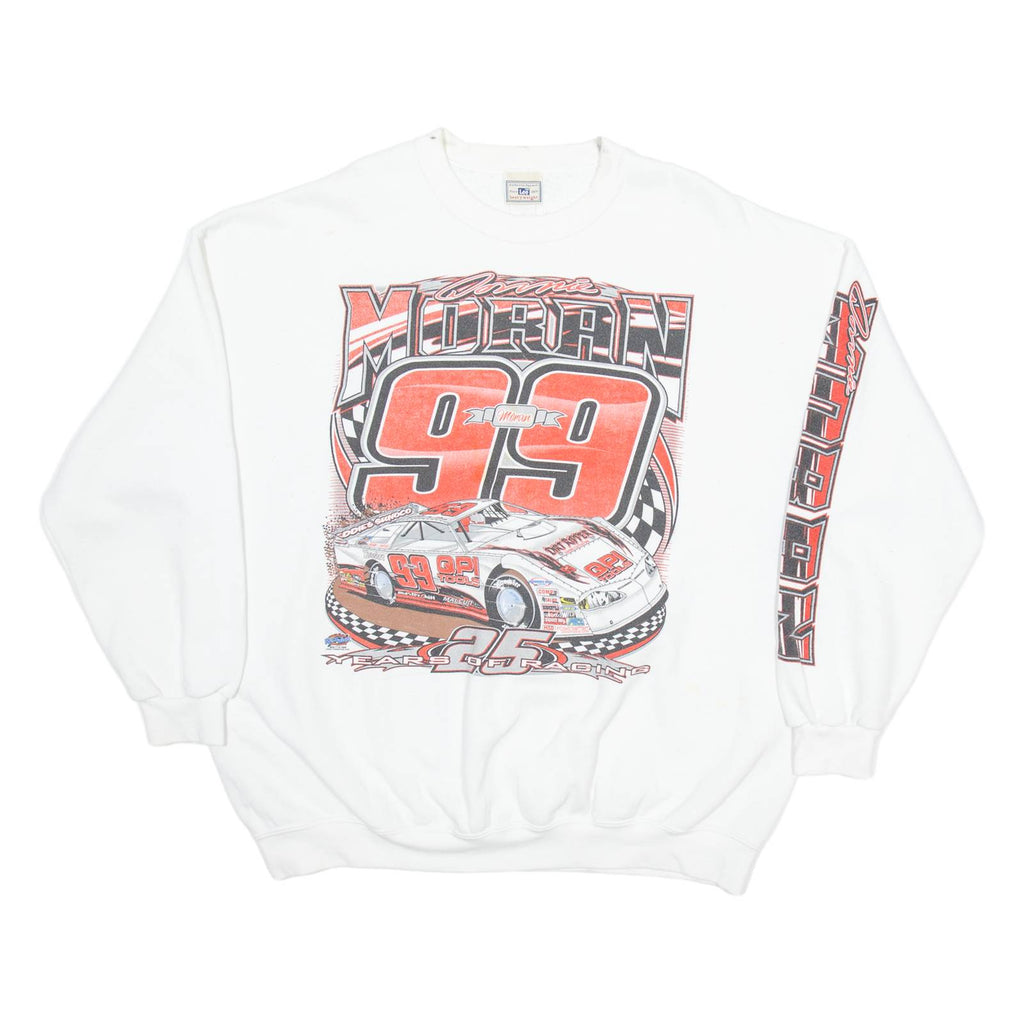 LEE Moran 99 25 Years Of Racing Mens Sweatshirt White USA 2XL