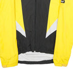 ODLO Mens Yellow & Black Outdoor Jacket M Polyester Zip Reflective Sportwear
