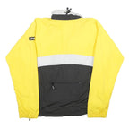 ODLO Mens Yellow & Black Outdoor Jacket M Polyester Zip Reflective Sportwear