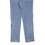 LEVI'S Womens Slim Slim Fit Blue Denim Stone Wash W32 L32 312 Jeans Zip Cotton