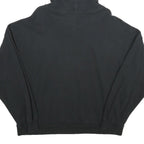 LEVI'S Womens Black Cotton Hoodie M Graphic Print Casual Pullover Sweatshirt