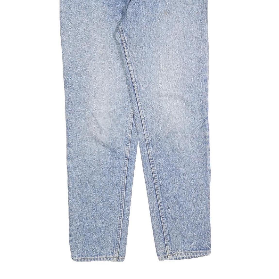 LEVI'S Womens Slim Light Blue Denim Jeans W24 L30 Classic Fit Button