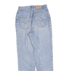 LEVI'S Womens Slim Light Blue Denim Jeans W24 L30 Classic Fit Button