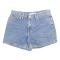 TOMMY HILFIGER Womens Shorts Blue Denim Casual S W28 Summer Everyday