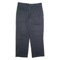 DICKIES Chino Mens Trousers Black Regular Straight W34 L27