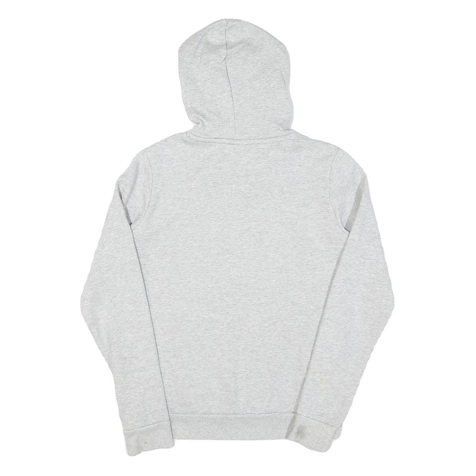 PUMA Womens Grey Hoodie UK 8 Cotton Pullover Sweatshirt Casual Wear