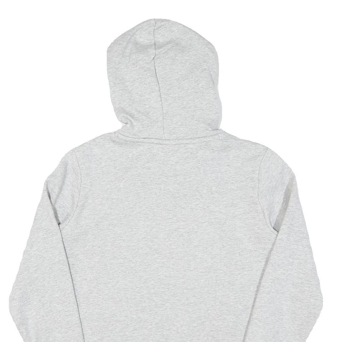 PUMA Womens Grey Hoodie UK 8 Cotton Pullover Sweatshirt Casual Wear