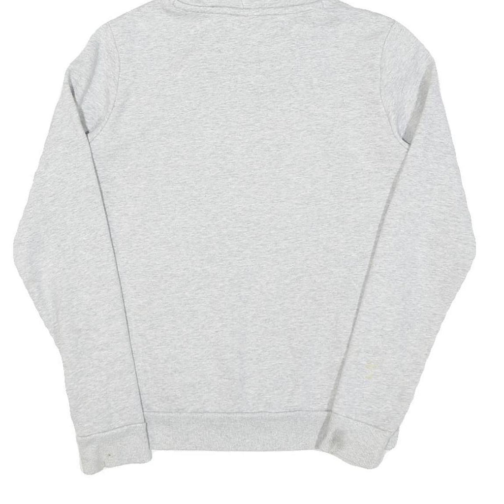 PUMA Womens Grey Hoodie UK 8 Cotton Pullover Sweatshirt Casual Wear