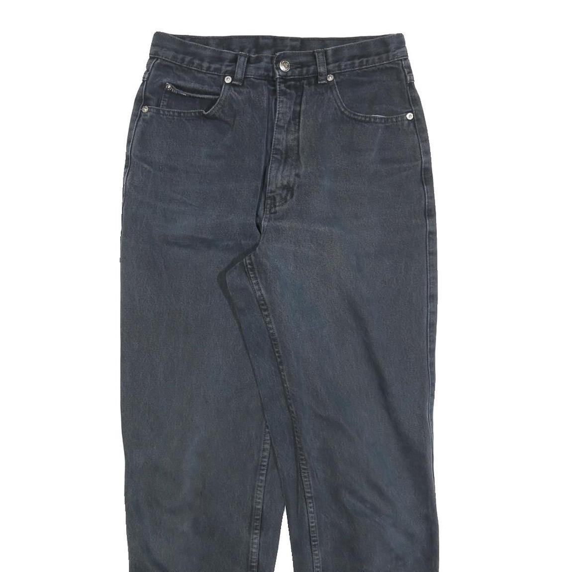 TEDDY'S Womens Regular Fit Straight Denim Medium Wash W27 L28 Cotton Blend Zip