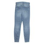 ALL SAINTS Mens Jeans Blue Regular Tapered Stone Wash W28 L29