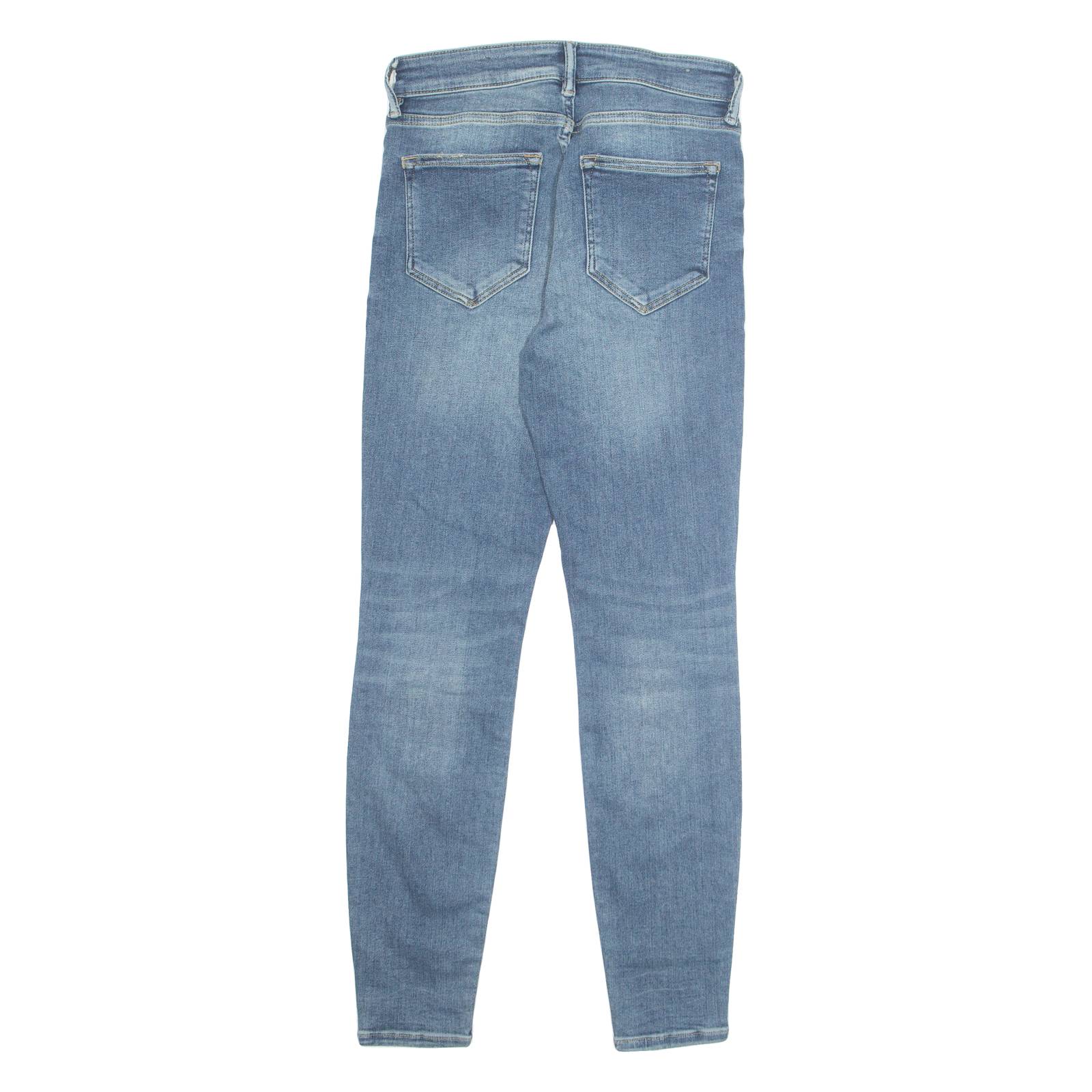 ALL SAINTS Mens Jeans Blue Regular Tapered Stone Wash W28 L29
