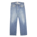LEVI'S 501 Mens Jeans Blue Regular Straight Denim Medium W34 L31 Classic Button