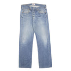 LEVI'S 501 Mens Jeans Blue Regular Straight Denim Medium W34 L31 Classic Button