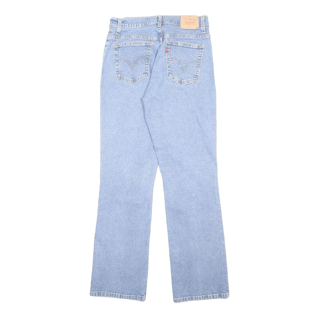 LEVI'S Womens Relaxed Bootcut Denim Light Blue W26 L30 Casual Classic Zip Jeans