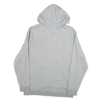 PUMA Mens Grey Pullover Hoodie XL Cotton Blend Drawstring Hood Kangaroo Pocket