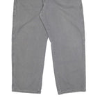 DICKIES Mens Cotton Grey Relaxed Straight Trousers W42 L30 Workwear Casual