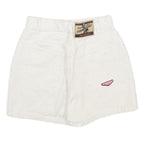 NO EXCUSES Womens White Casual Cotton Shorts XXS W24 Comfortable Fit Summer