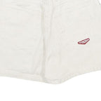 NO EXCUSES Womens White Casual Cotton Shorts XXS W24 Comfortable Fit Summer