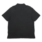 POLO RALPH LAUREN Mens Black Cotton Short Sleeve Polo Shirt L Classic Fit