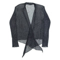 Womens Kimono Top Black Long Sleeve M