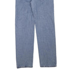 DICKIES Mens Jeans Blue Regular Straight Denim Medium W32 L32 Workwear Zip