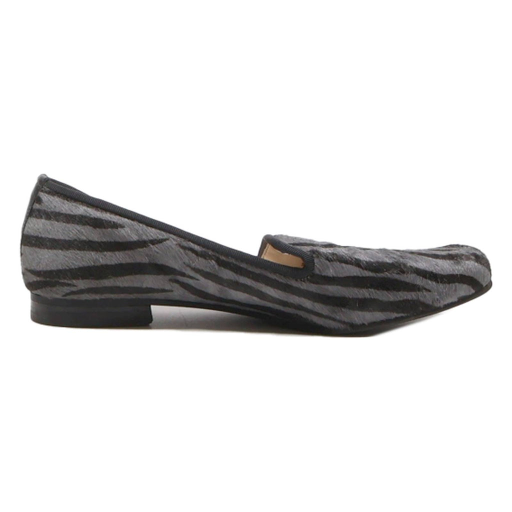 COLE HAAN Loafer Shoes Grey Straw Womens UK 4