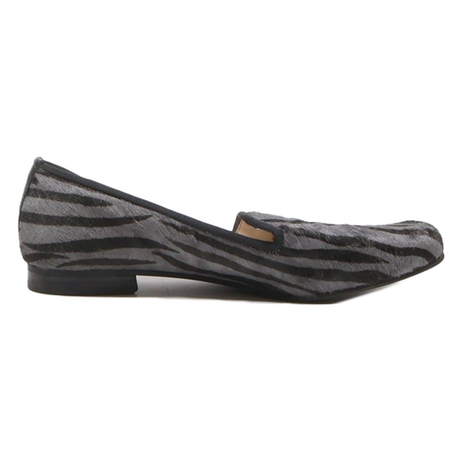 COLE HAAN Loafer Shoes Grey Straw Womens UK 4