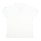 NORTH SAILS Mens White Polo Shirt XL Cotton Logo Short Sleeve Basic