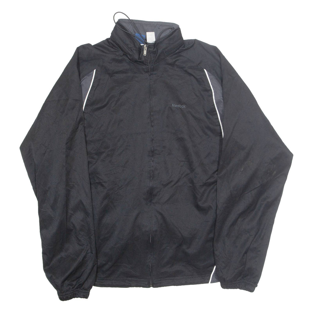 REEBOK Mens Rain Jacket Black L