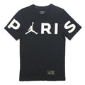 AIR JORDAN Mens Black XS Graphic T-Shirt Short Sleeve Crew Neck Cotton