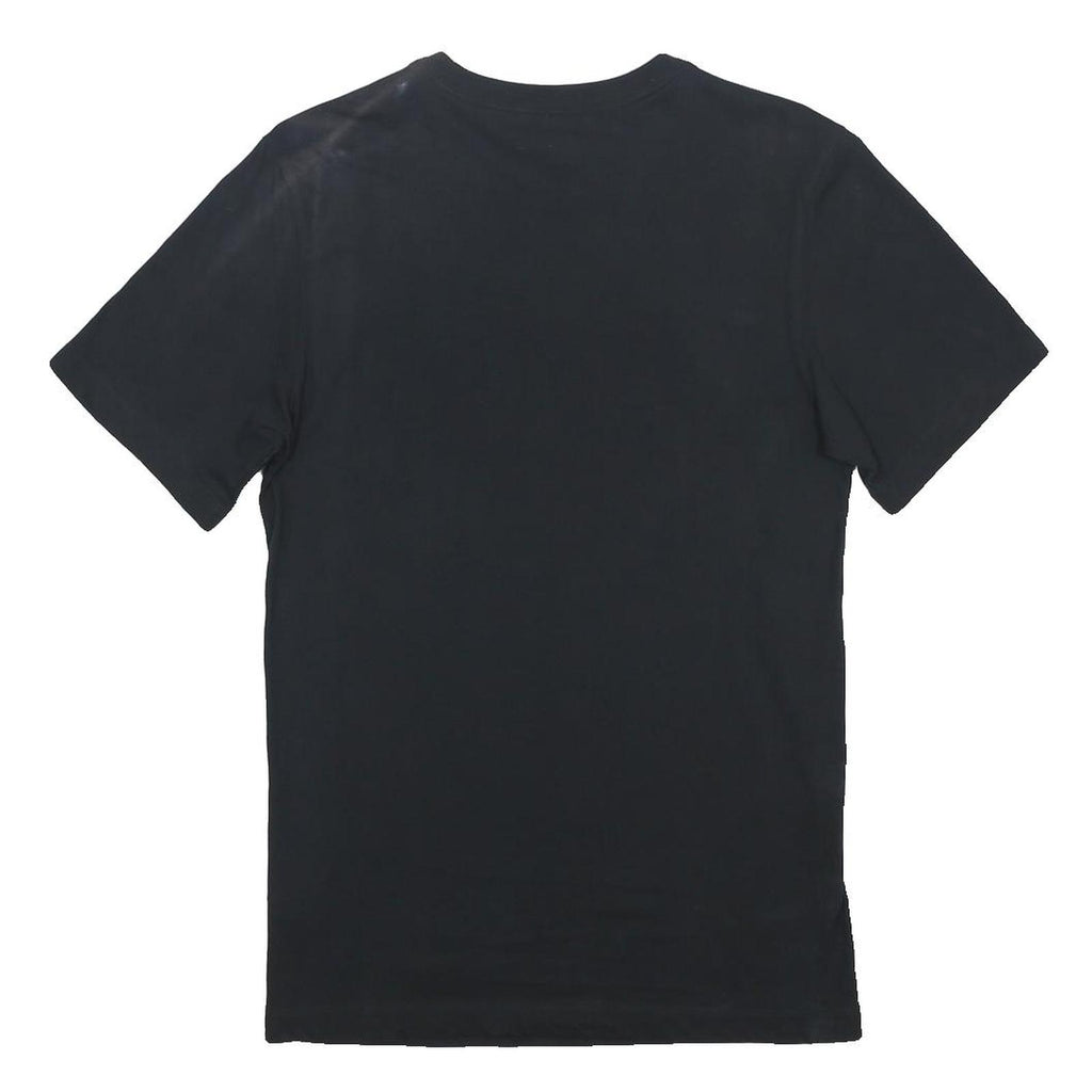 AIR JORDAN Mens Black XS Graphic T-Shirt Short Sleeve Crew Neck Cotton