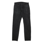 CARHARTT Mens Jeans Black Slim Skinny Denim Raw W29 L32 Casual Lightweight