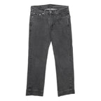 LEVI'S 514 Classic Mens Jeans Black Classic Straight Denim Medium W30 L27 Cotton