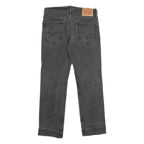 LEVI'S 514 Classic Mens Jeans Black Classic Straight Denim Medium W30 L27 Cotton