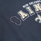 NFL Mens Black & Gold New Orleans Saints Crew Neck XL Cotton Blend Pullover