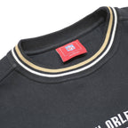 NFL Mens Black & Gold New Orleans Saints Crew Neck XL Cotton Blend Pullover