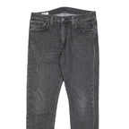 LEVI'S 512 BIG E Mens Jeans Black Slim Skinny Denim Medium W33 L32