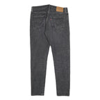 LEVI'S 512 BIG E Mens Jeans Black Slim Skinny Denim Medium W33 L32