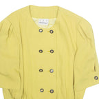 SCHNEBERGER Womens Blazer Jacket Yellow M