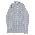 TOMMY HILFIGER Slim Fit Mens Shirt Black Gingham Long Sleeve M