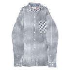 TOMMY HILFIGER Slim Fit Mens Shirt Black Gingham Long Sleeve M