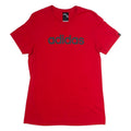 ADIDAS Mens T-Shirt Red Crew Neck S
