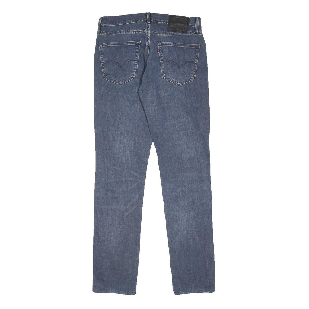 LEVI'S 511 BIG E Mens Jeans Blue Slim Skinny Denim Medium W32 L34 Classic Fit