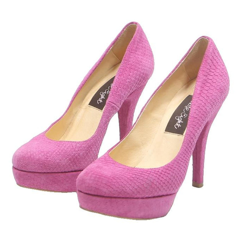 PHASE EIGHT Womens Pink High Heel Platform Courts UK 4 Stylish Elegant