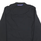 NIKE Mens Black Orange Sports Swoosh Zip Jacket M Polyester Blend Plain