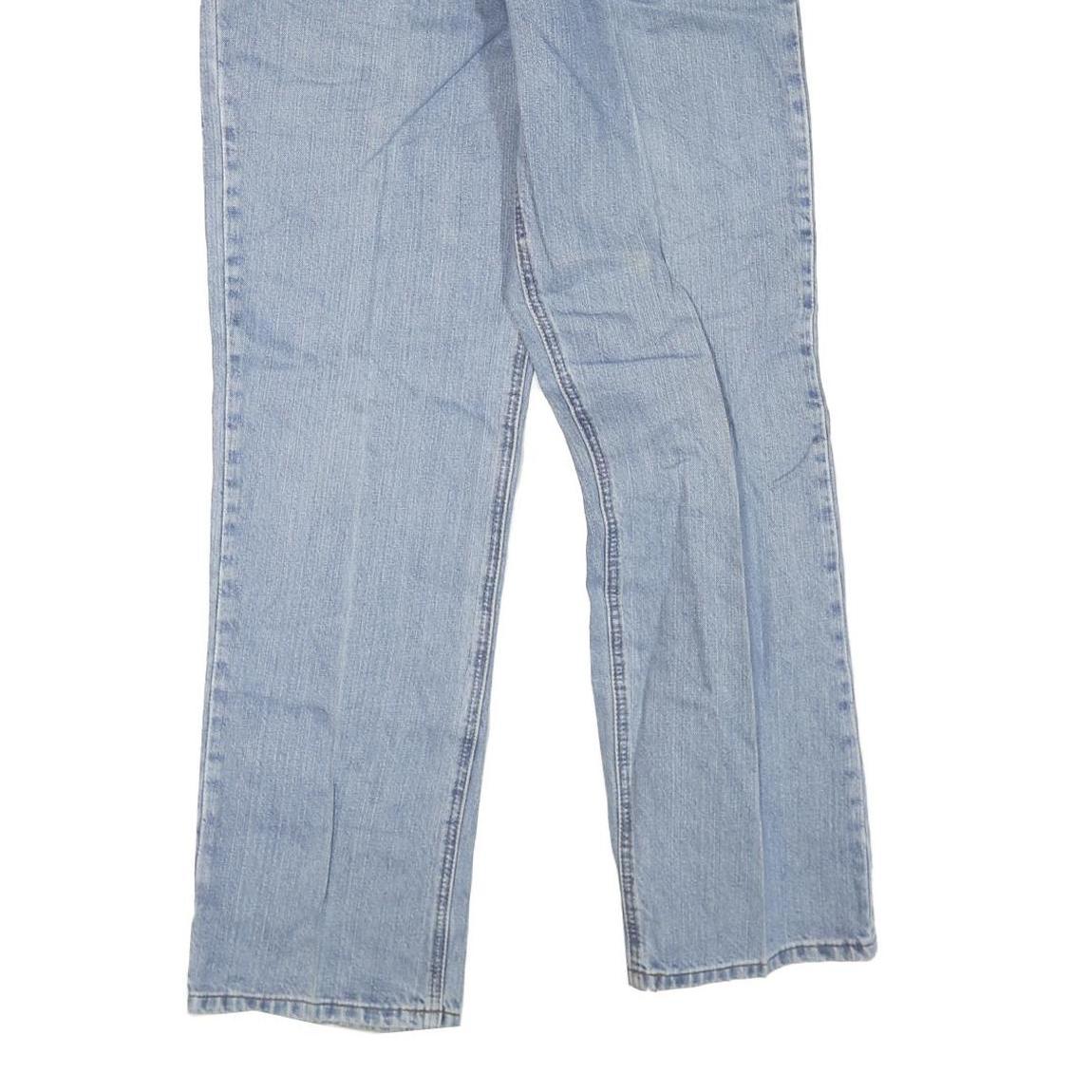 CARHARTT Womens Jeans Light Blue Regular Straight Denim W32 L33 Workwear Style