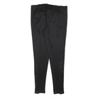 PUMA Mens Joggers Black S W32 L28 Polyester Blend Slim Tapered Fit Sports