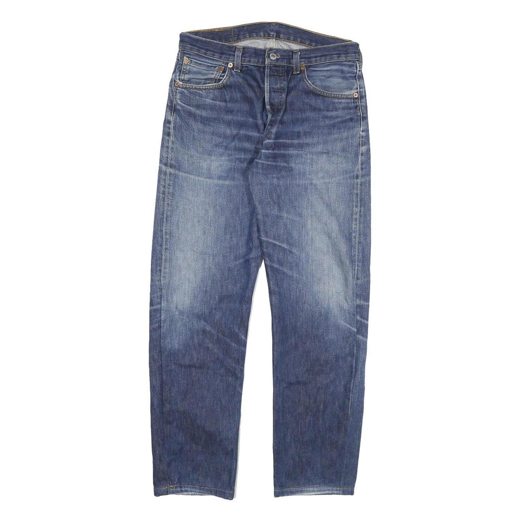 LEVI'S Mens Jeans Blue Slim Straight Denim Medium W30 L28 Classic Style