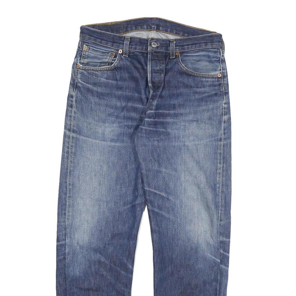 LEVI'S Mens Jeans Blue Slim Straight Denim Medium W30 L28 Classic Style